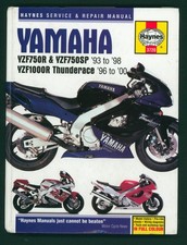 Yamaha YZF750R YZF1000R Thunderace (93-00) Haynes Manual YZF 750 1000 R SP FT48
