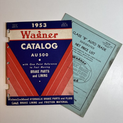 1953 wagner brake parts and - 1953,