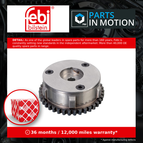 Camshaft adjuster exhaust side - exhaust,
