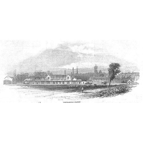 Northampton railway station - railway,