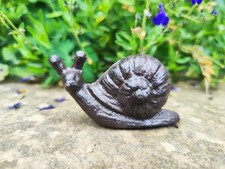 Cast Iron Snail Garden