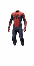 Spider man leather motorcycle - spider-man,