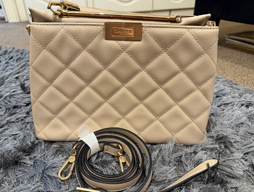 Dune quilted faux leather - dune,