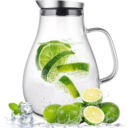 Glass jug water carafe - glass,