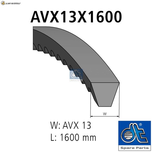 Belt 21208 for d - v-belt,