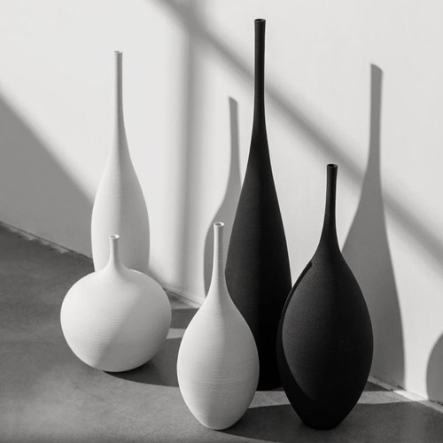 Ceramic flower vases decor - vases,