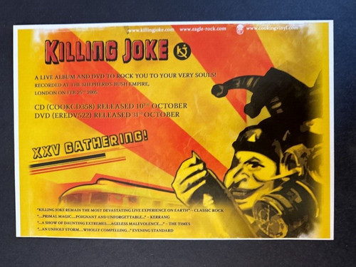 Killing joke xxv gathering - joke,