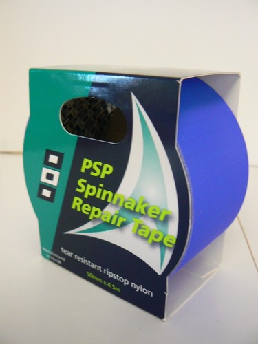 Psp spinnaker repair - psp, tape