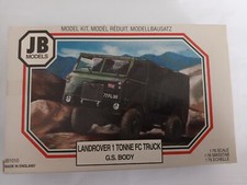 Landrover 1 Tonne FC Truck GS Body. 1:76 . By JB Models.  No JB1010.