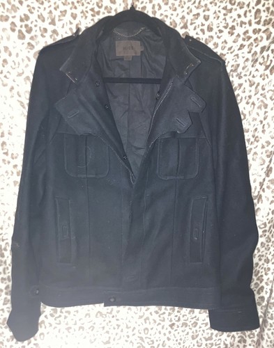 Reiss black military style - reiss,