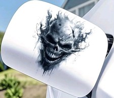 EVIL MONSTER ZOMBIE SKULL CAR Decal Sticker Vinyl Motorcycle Van Window Bumper