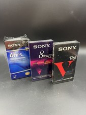 Sony T-160 8 Hour & T-120 6