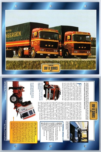 Erf series 1978 cabovers - -,