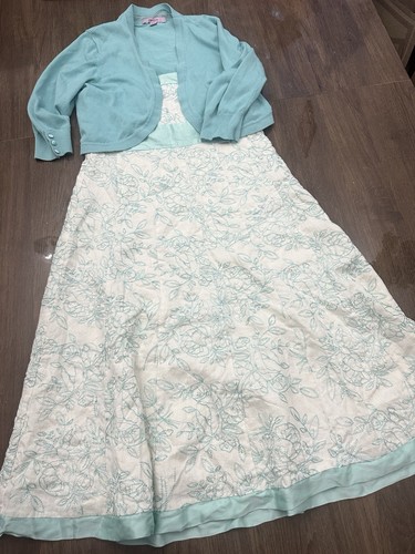 Monsoon 100 linen dress - linen,