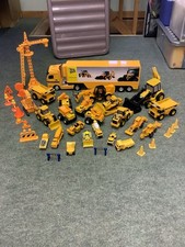 Cat & JCB Diggers Construction Toy State Bundle Small Medium and Large Job Lot