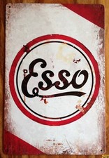 Esso Oil Vintage Retro Metal