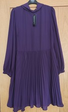 M&S Chiffon Pleated Waisted