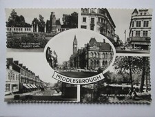 Views of Middlesbrough Real Photo Vintage Postcard S25