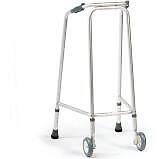 Ultra Narrow Zimmer Walking Frame With Wheels Small