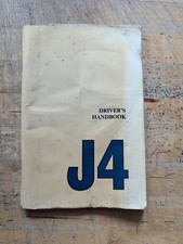 1974 Austin-Morris/British Leyland J4 Van & Pick-up Drivers Handbook