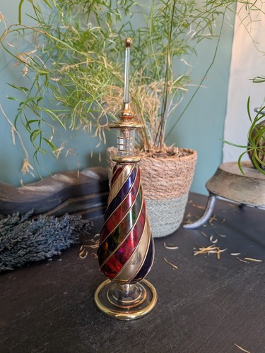 Vintage egyptian glass perfume - vintage,