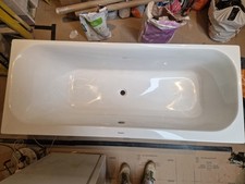 **'' Reduced***'*Duravit D-Code Single Ended white Bath 1700 x 700mm 