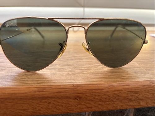 Ray ban vintage gold trim - ,