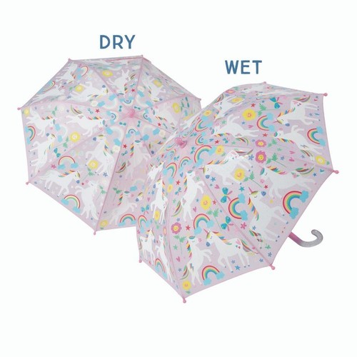 Kids umbrella rainbow unicorn - umbrella,