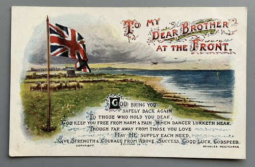 C1915 colour postcard - c1915, “to