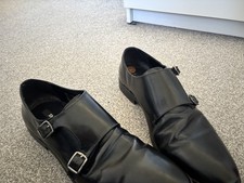 Dune Double Monk Strap Men's Leather smart business Shoes 11