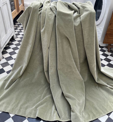 Vintage cotton velvet - cotton,