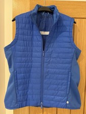 New Calvin Klein Golf Gillet - Women's - Bright Blue - Size 16