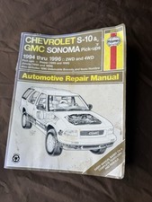 Haynes Pick Ups Chevy S-10 GMC