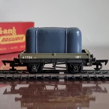 Tri-ang Railways R19 OO Gauge Tarpaulin Load Wagon Grey Boxed