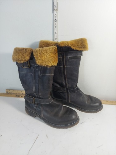Leather shearling fur lined - shearling,