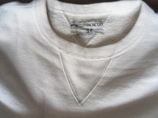 BRONSON REPRO 1940s USN TRAINING PLAIN SWEATSHIRT NAVAL CLOTHING FACTORY SIZE 38