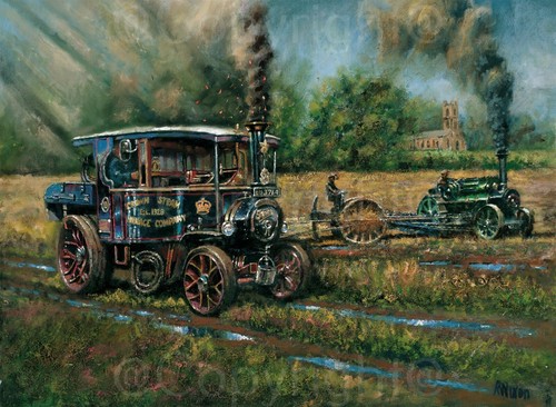 Foden tractor 1920 steam - foden,
