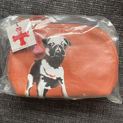 Fuzzy nation pug dog bag - nation,