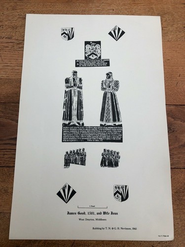 1939 original print james - print, !
