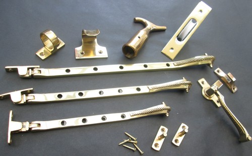 Solid brass vintage old - brass,