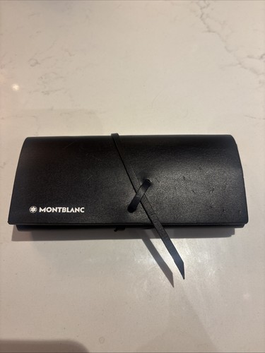 Mont blanc black leather - mont,