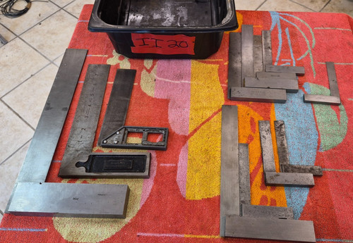 Joblot engineers set squares - squares,