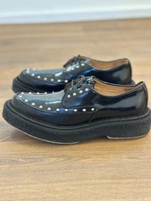 New H&M x Giambattista Valli Studded Platform Creepers Real Leather UK 8 / EU 42