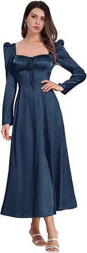 Cocktail party satin midi - party,
