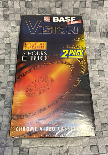 Basf emtec vision vhs - by,