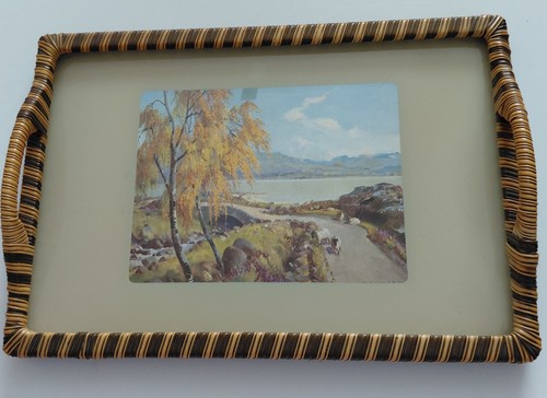 Vintage 1960s tray scottish - vintage,