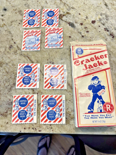 Cracker jack prizes pcs - cracker,