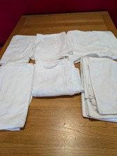 Job Lot 5 Vintage White Cotton