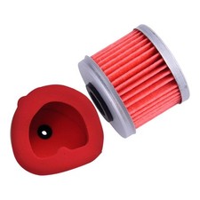 Oil Filter & Air Filter Set Fit For Honda CRF450X 2005-2008 TRX450R 2004-2005