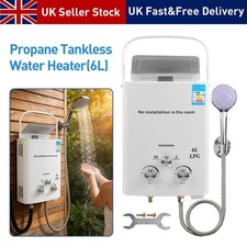 6L Tankless Propane Gas Water